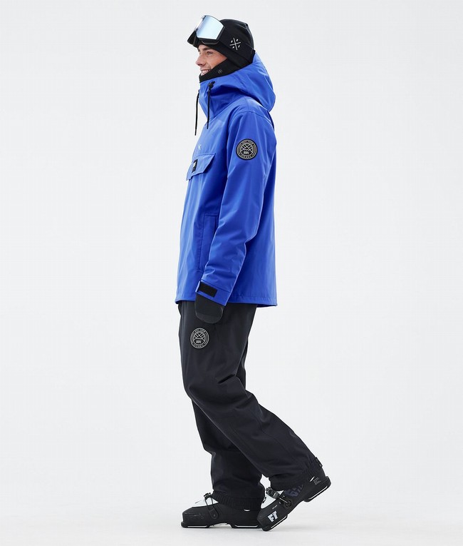 Men Dope Blizzard Ski Jackets Deep Blue | JYDFLXW-23