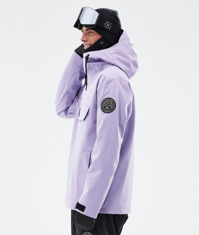 Men Dope Blizzard Ski Jackets Purple | RKFPIEJ-62