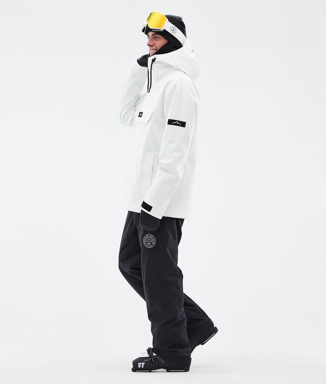 Men Dope Blizzard Ski Jackets White | ZKPBMJU-60