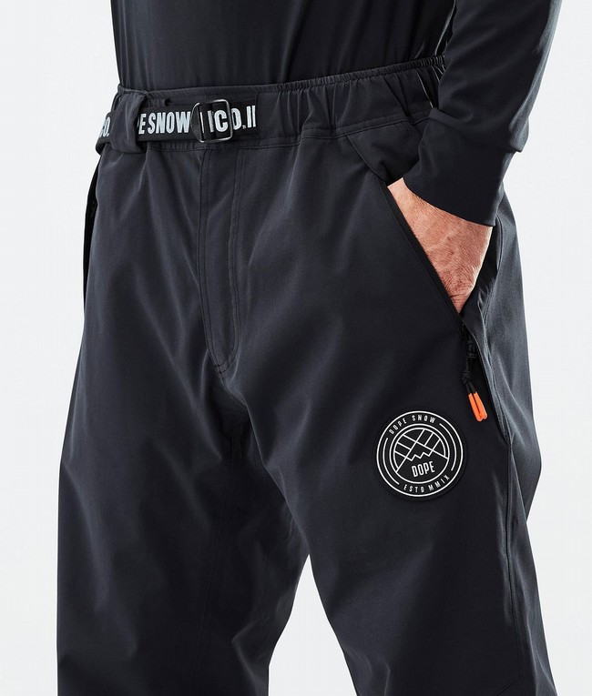 Men Dope Blizzard Ski Pants Black | OSUEIPG-86