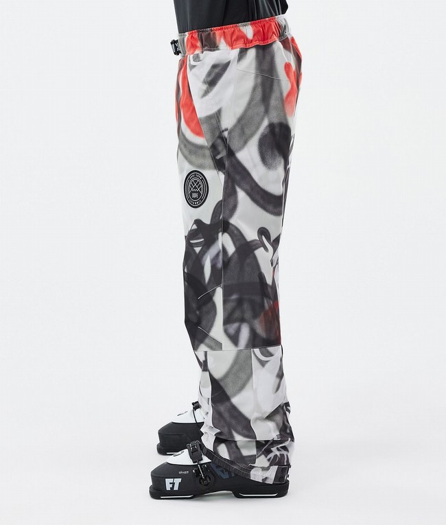 Men Dope Blizzard Ski Pants Black / Red | SVWQLRX-51