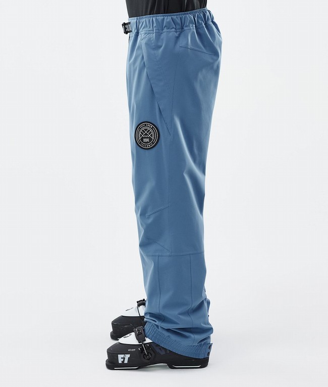 Men Dope Blizzard Ski Pants Blue / Grey | HENRXJP-98