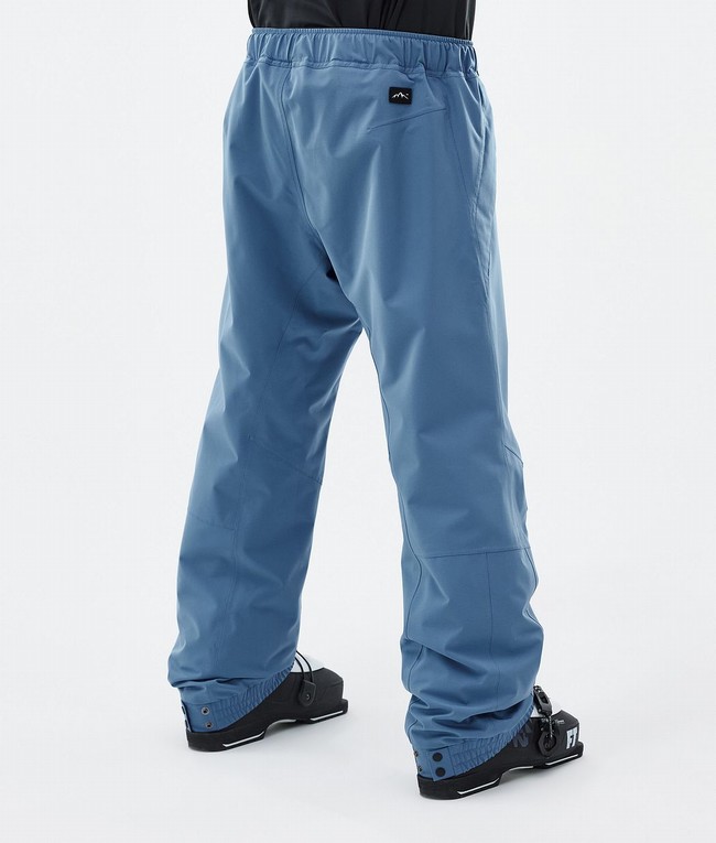 Men Dope Blizzard Ski Pants Blue / Grey | HENRXJP-98