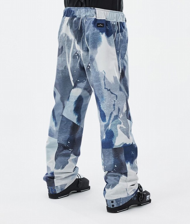 Men Dope Blizzard Ski Pants Blue | RMSTLZC-03