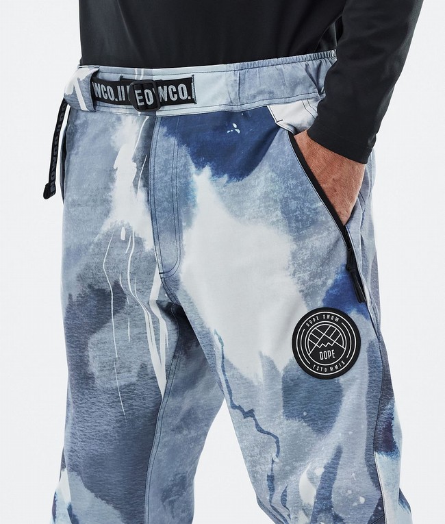 Men Dope Blizzard Ski Pants Blue | RMSTLZC-03