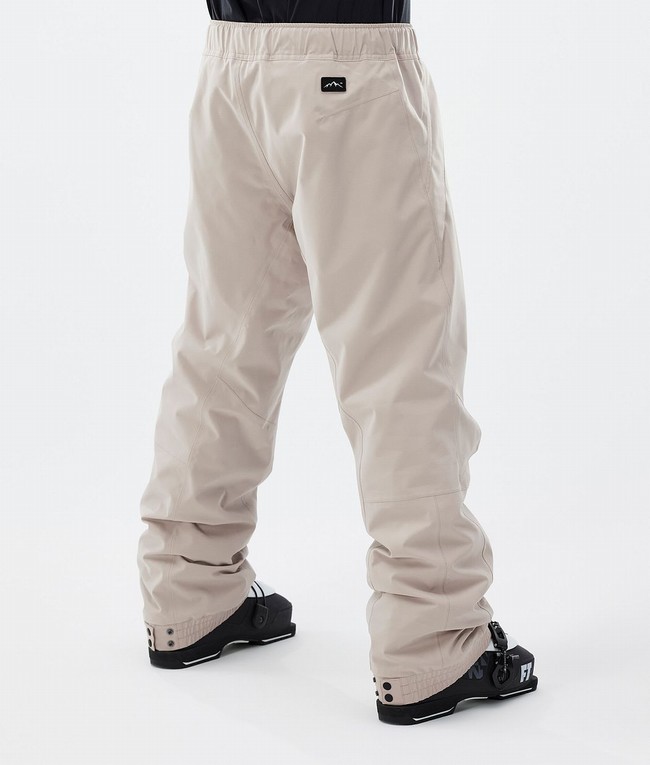 Men Dope Blizzard Ski Pants Brown | PKIQGMZ-26