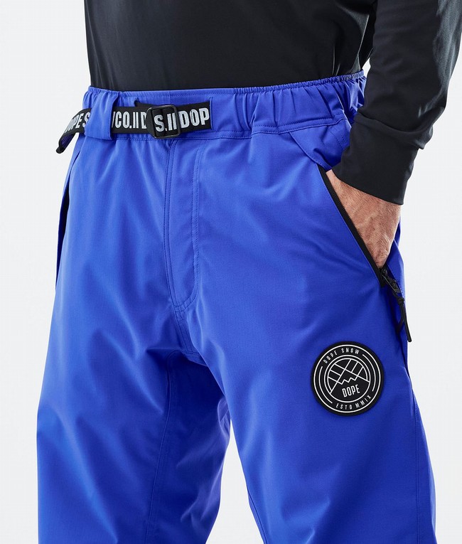 Men Dope Blizzard Ski Pants Deep Blue | NLJGXFT-73