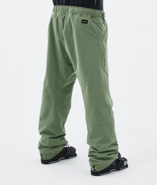 Men Dope Blizzard Ski Pants Green | FNOAGWU-18