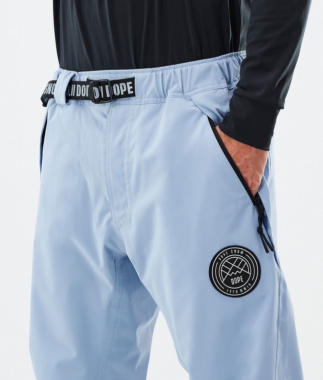 Men Dope Blizzard Ski Pants Light Blue | PILTXVE-37