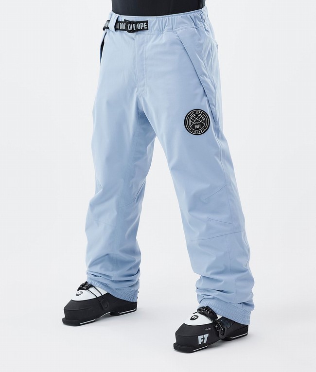 Men Dope Blizzard Ski Pants Light Blue | PILTXVE-37