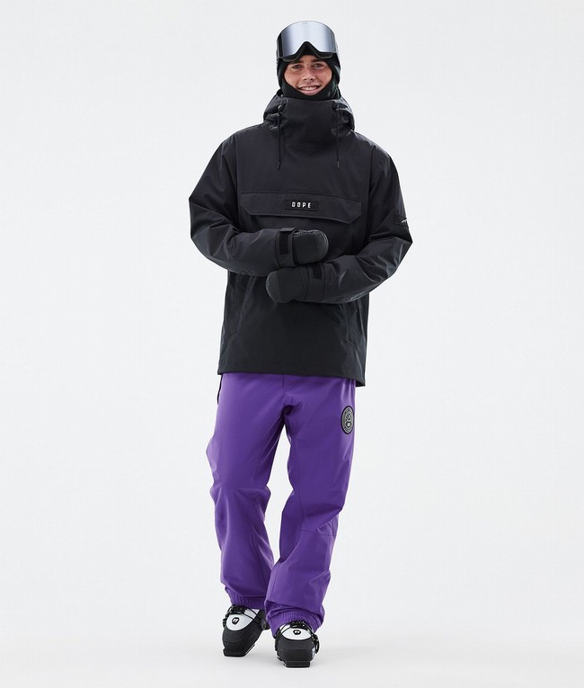 Men Dope Blizzard Ski Pants Purple | EMGFSPX-28