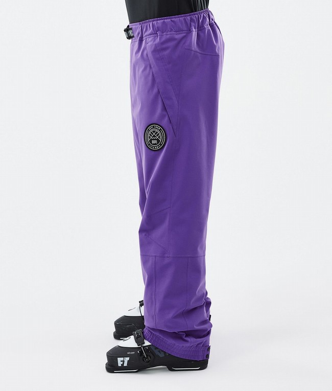 Men Dope Blizzard Ski Pants Purple | EMGFSPX-28