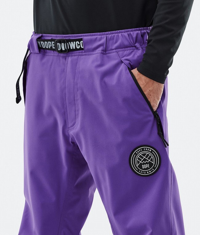 Men Dope Blizzard Ski Pants Purple | EMGFSPX-28