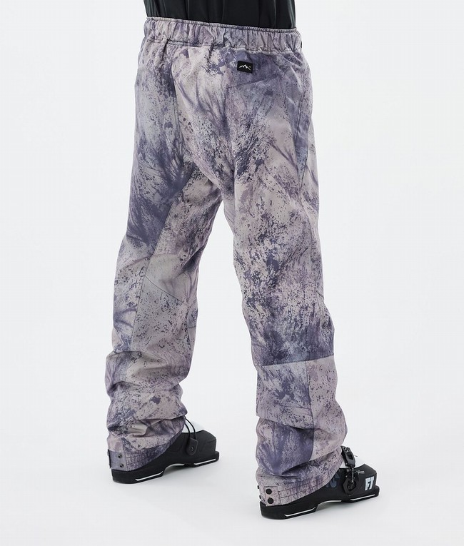 Men Dope Blizzard Ski Pants Purple | HBDGVEL-02