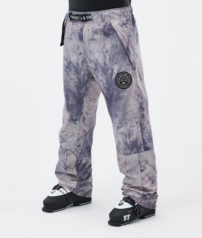 Men Dope Blizzard Ski Pants Purple | HBDGVEL-02