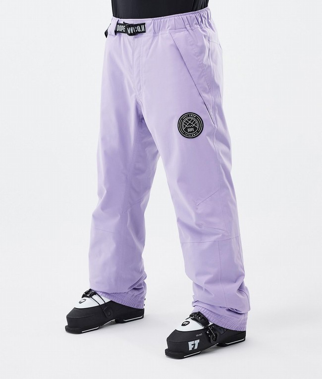 Men Dope Blizzard Ski Pants Purple | IPRNBHD-83