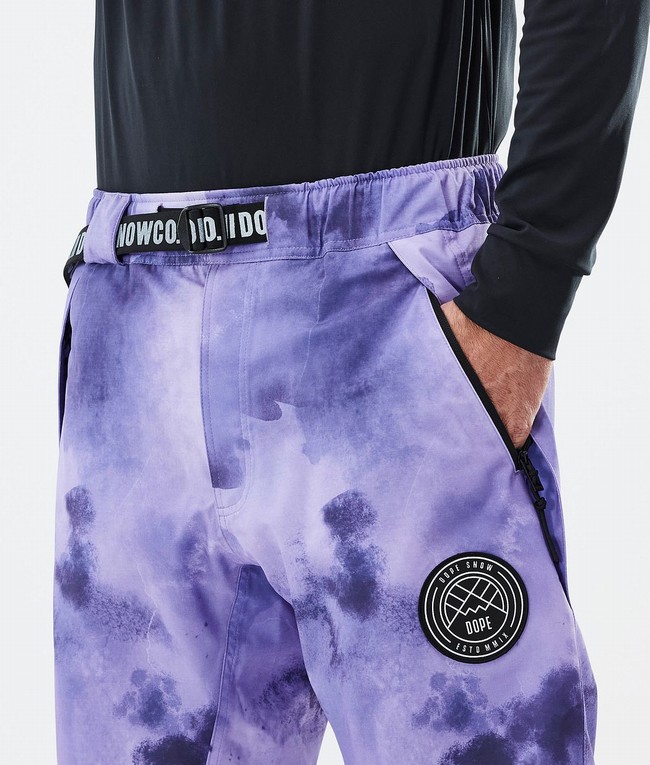 Men Dope Blizzard Ski Pants Purple | YCHZFWG-48