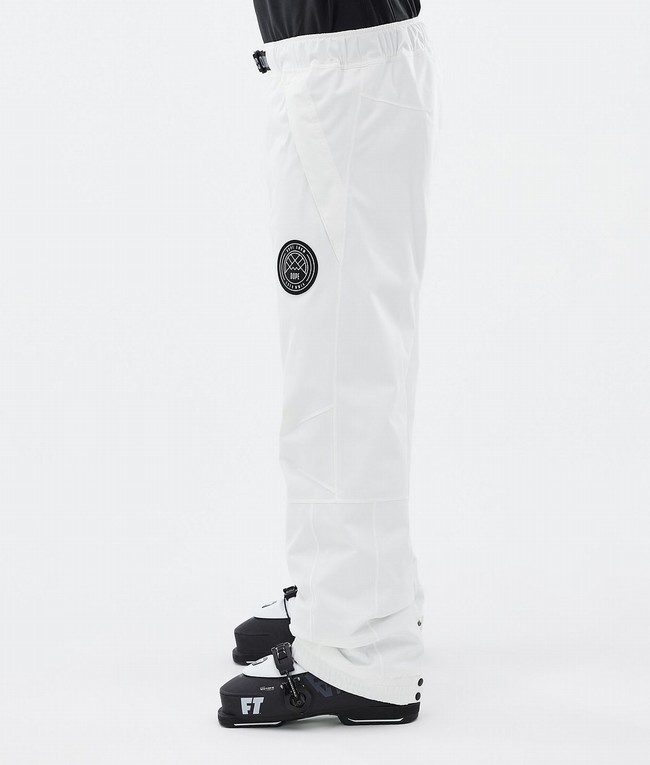 Men Dope Blizzard Ski Pants White | HDUABYK-75