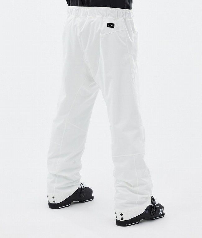 Men Dope Blizzard Ski Pants White | HDUABYK-75