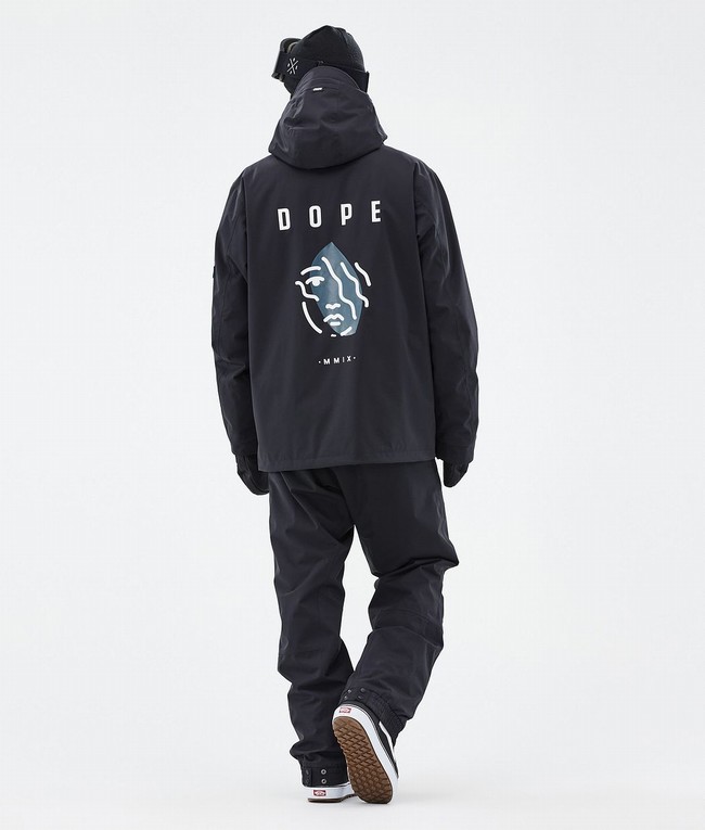 Men Dope Blizzard Snowboard Jackets Black | AHOMZRY-84