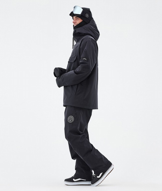 Men Dope Blizzard Snowboard Jackets Black | AHOMZRY-84