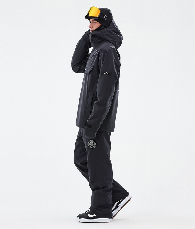 Men Dope Blizzard Snowboard Jackets Black | KGOLCWX-87