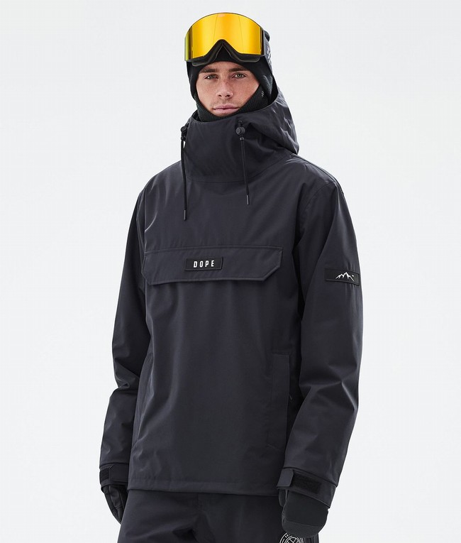 Men Dope Blizzard Snowboard Jackets Black | KGOLCWX-87