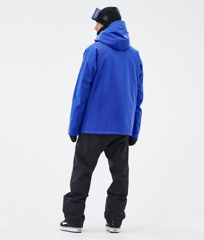 Men Dope Blizzard Snowboard Jackets Deep Blue | HFSLDOB-16