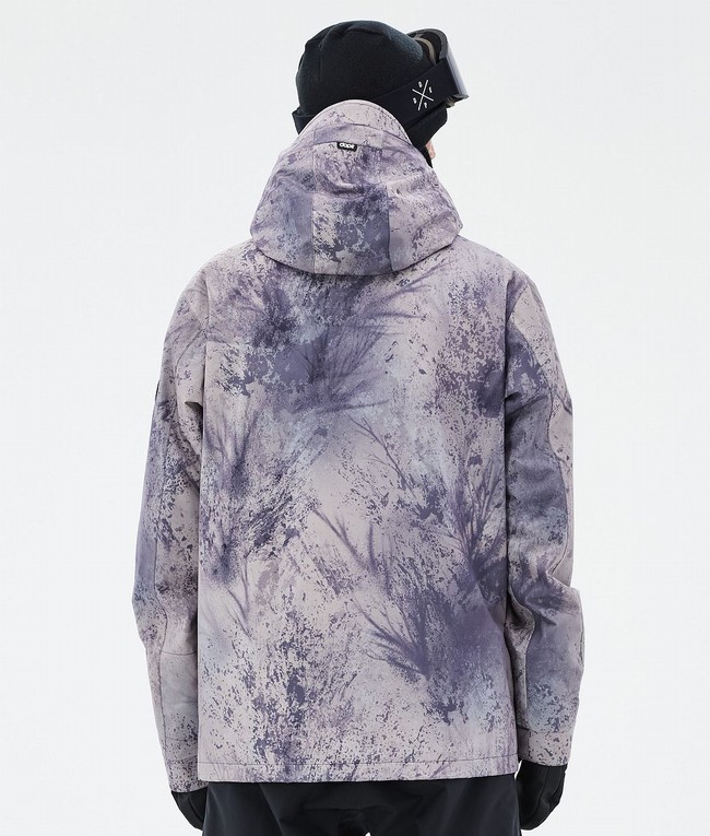 Men Dope Blizzard Snowboard Jackets Purple | SVENWIX-43