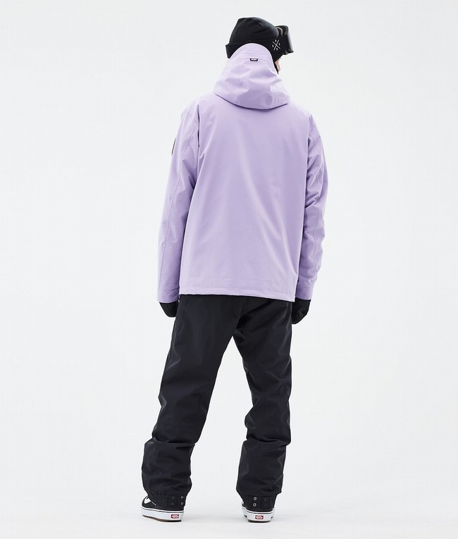 Men Dope Blizzard Snowboard Jackets Purple | EHPJAWS-24