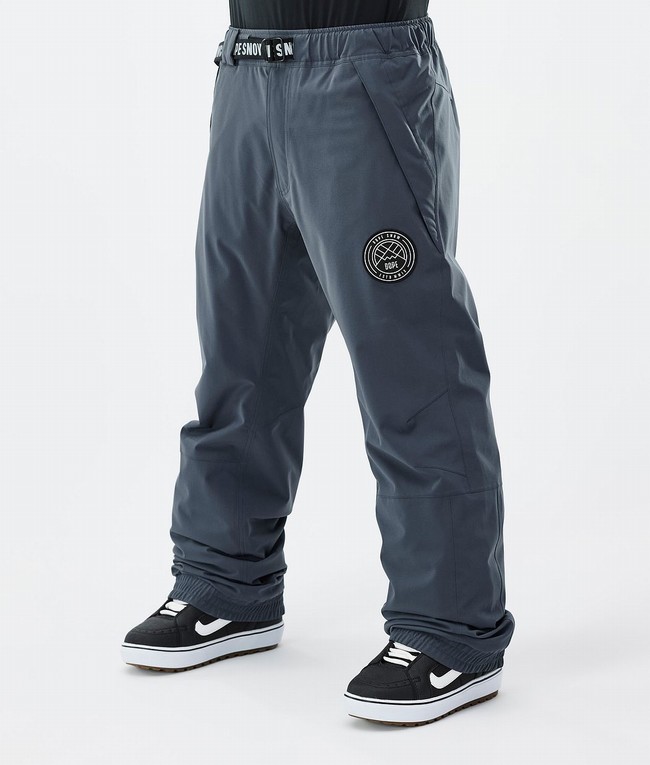 Men Dope Blizzard Snowboard Pants Blue | CHAJKUS-92