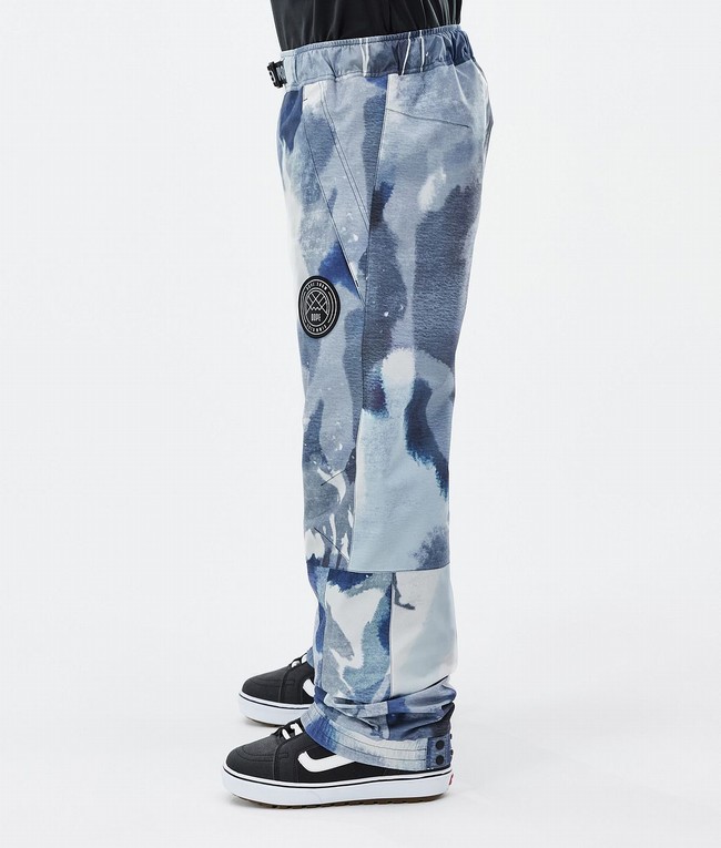 Men Dope Blizzard Snowboard Pants Blue | CSTLONK-92