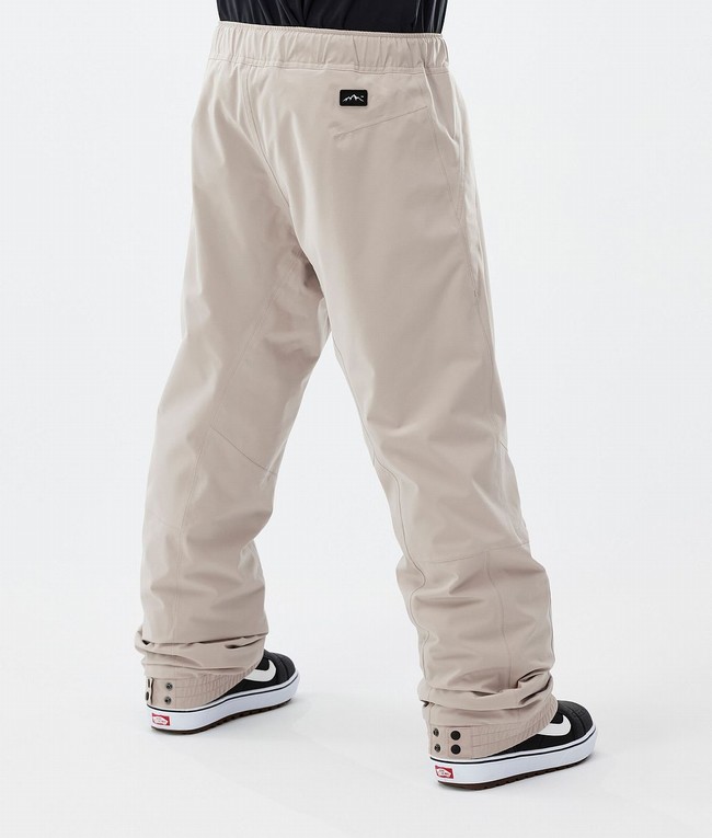 Men Dope Blizzard Snowboard Pants Brown | SPIWHOL-01