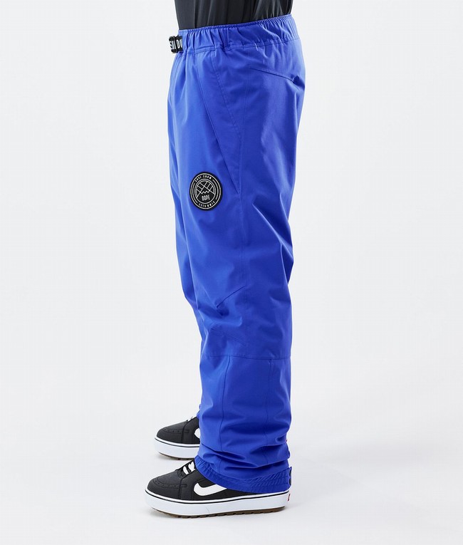 Men Dope Blizzard Snowboard Pants Deep Blue | JWEYRBN-72