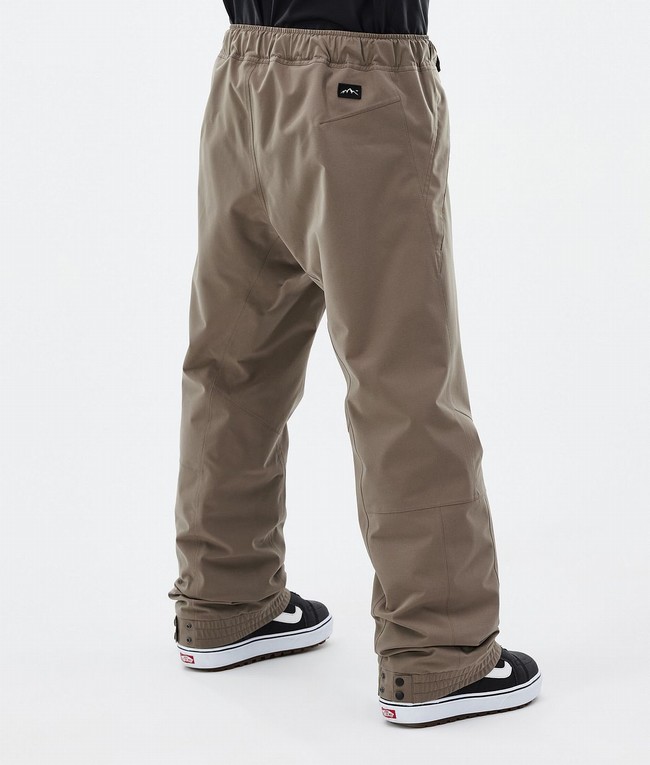 Men Dope Blizzard Snowboard Pants Grey | CDXFEAY-92