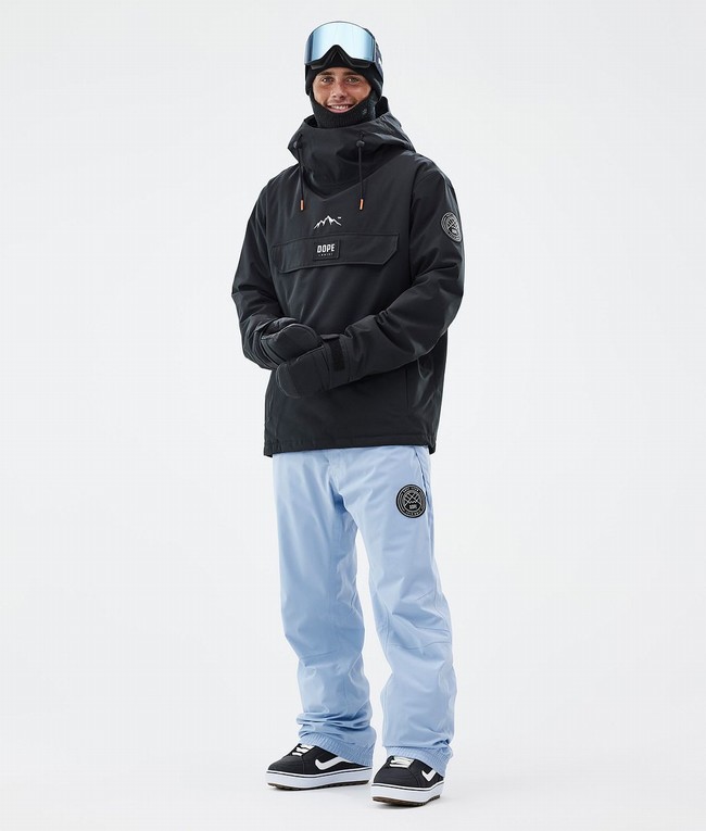 Men Dope Blizzard Snowboard Pants Light Blue | KLEBVIT-95