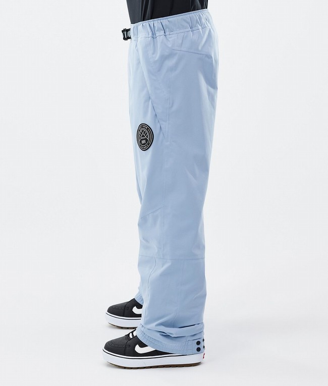 Men Dope Blizzard Snowboard Pants Light Blue | KLEBVIT-95