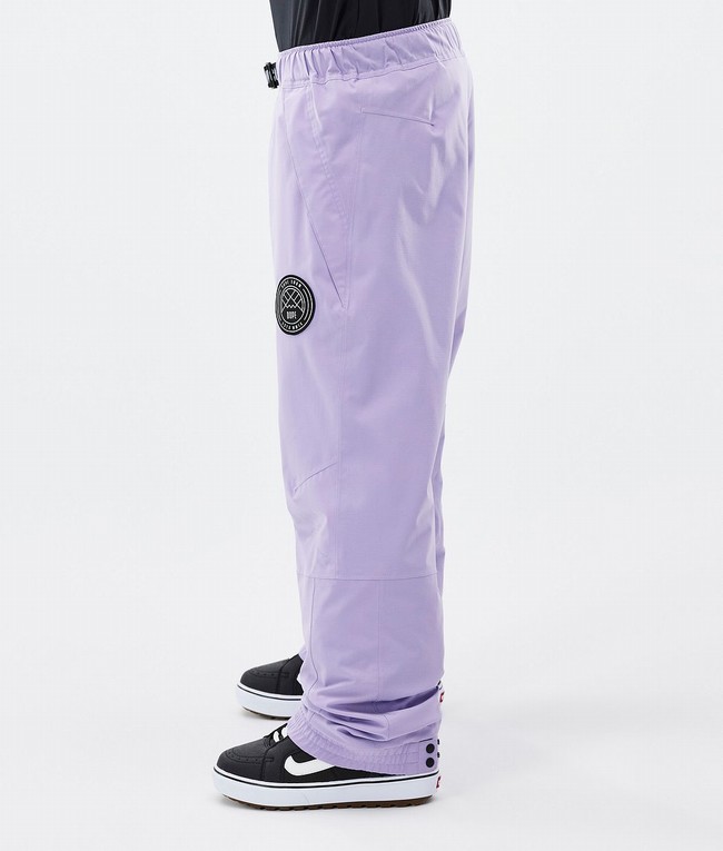 Men Dope Blizzard Snowboard Pants Purple | VGQMOUP-69