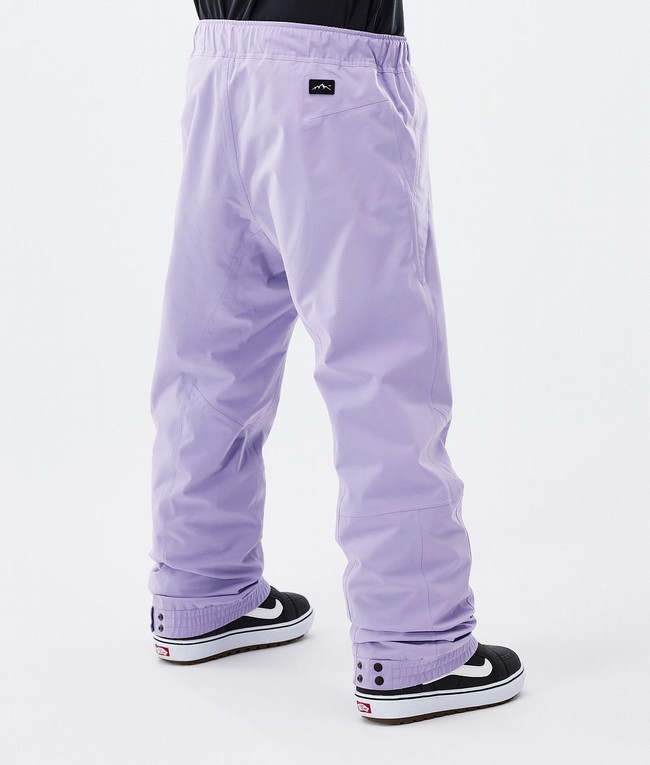 Men Dope Blizzard Snowboard Pants Purple | VGQMOUP-69