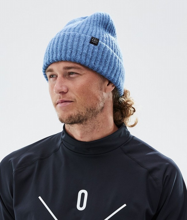 Men Dope Chunky 2022 Beanie Blue / Grey | KONBVQD-95