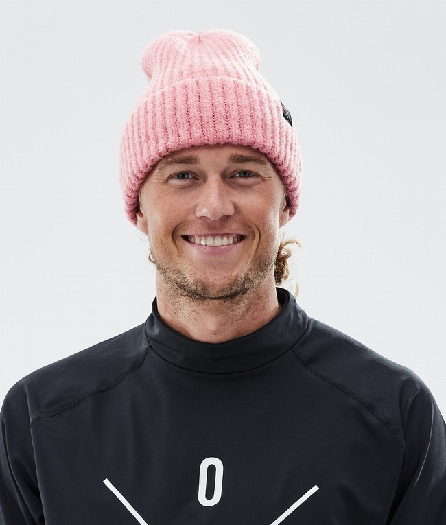 Men Dope Chunky 2022 Beanie Pink | PBSAWZY-39