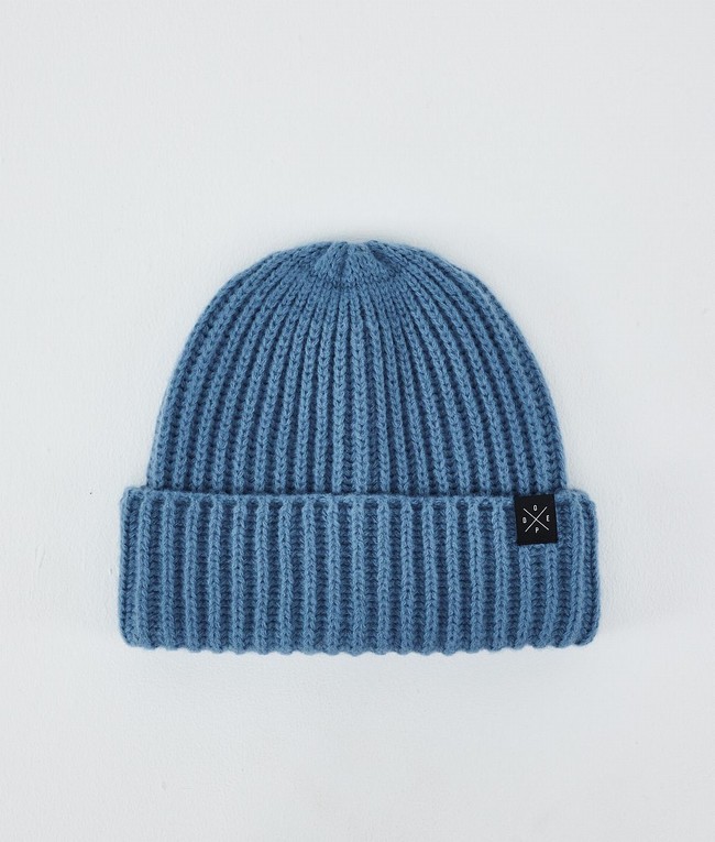 Men Dope Chunky Beanie Blue / Grey | YAEXOWR-13