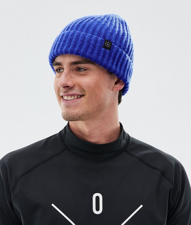 Men Dope Chunky Beanie Deep Blue | LBIURQO-24