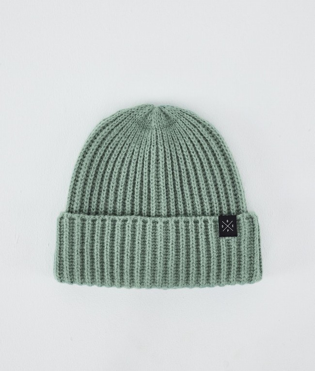 Men Dope Chunky Beanie Green | MXYLQCR-25