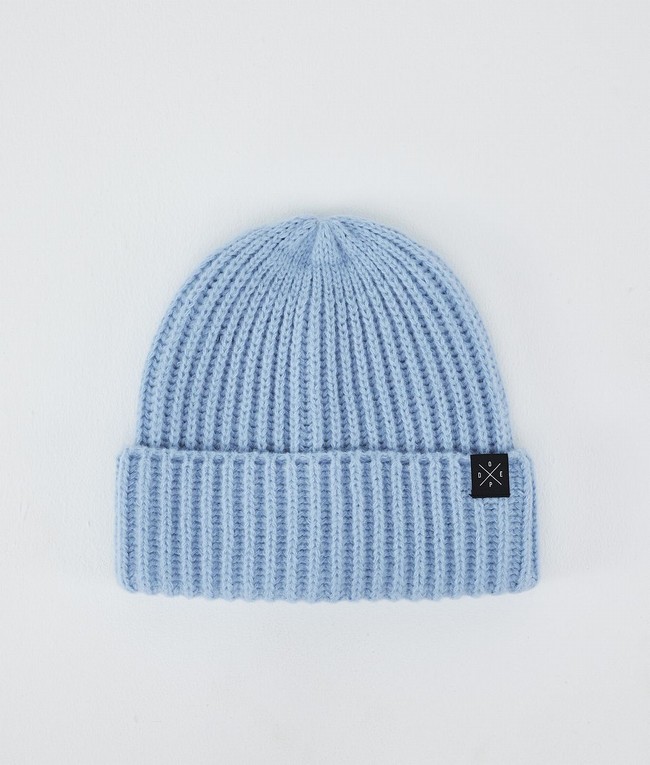 Men Dope Chunky Beanie Light Blue | THBPQXG-96