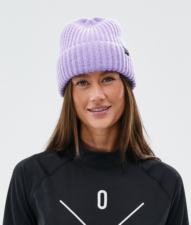 Men Dope Chunky Beanie Purple | BYVGHTA-93