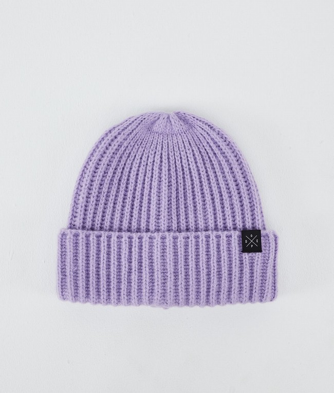 Men Dope Chunky Beanie Purple | BYVGHTA-93