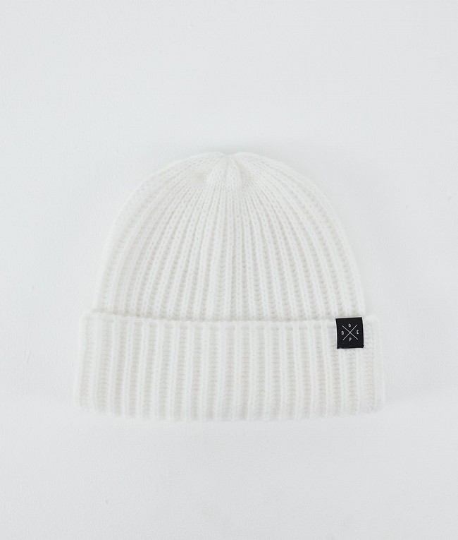 Men Dope Chunky Beanie White | NACFXVS-40