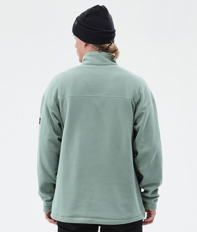 Men Dope Comfy Fleece Green | KAVCDWJ-20