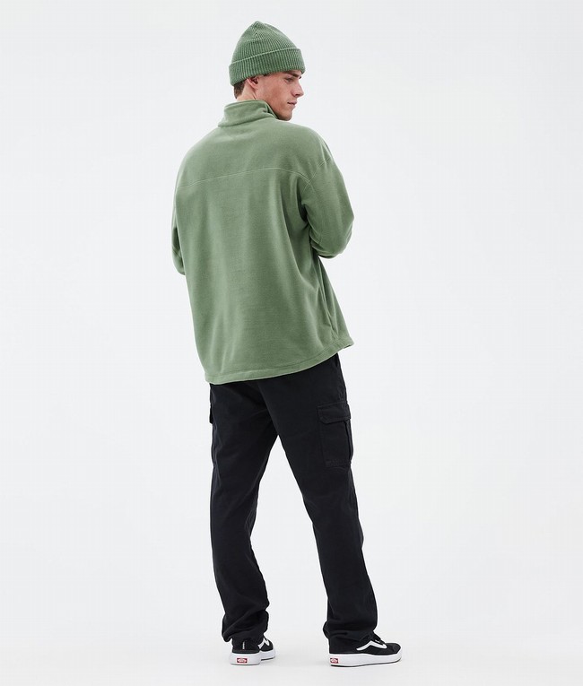 Men Dope Comfy Fleece Green | SHRJDBL-46